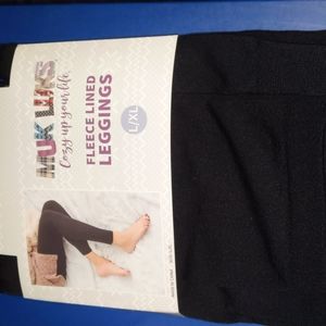 Muk LUKS Fleece Lined Leggings NWT